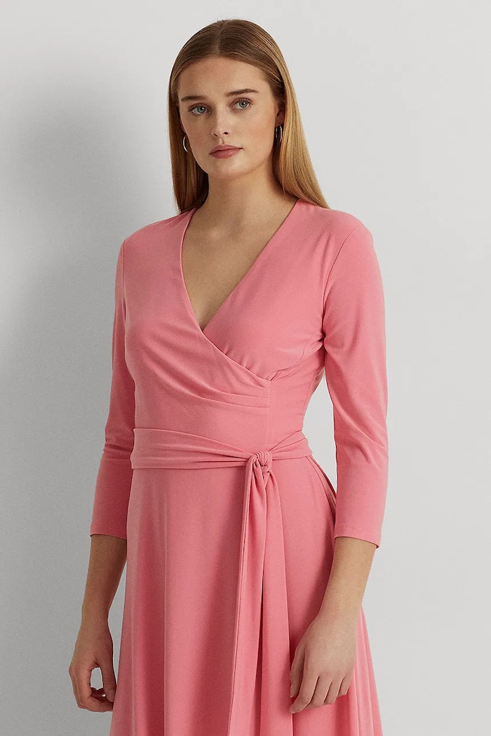 Odzież Lauren Ralph Lauren sukienka 250769904 różowy