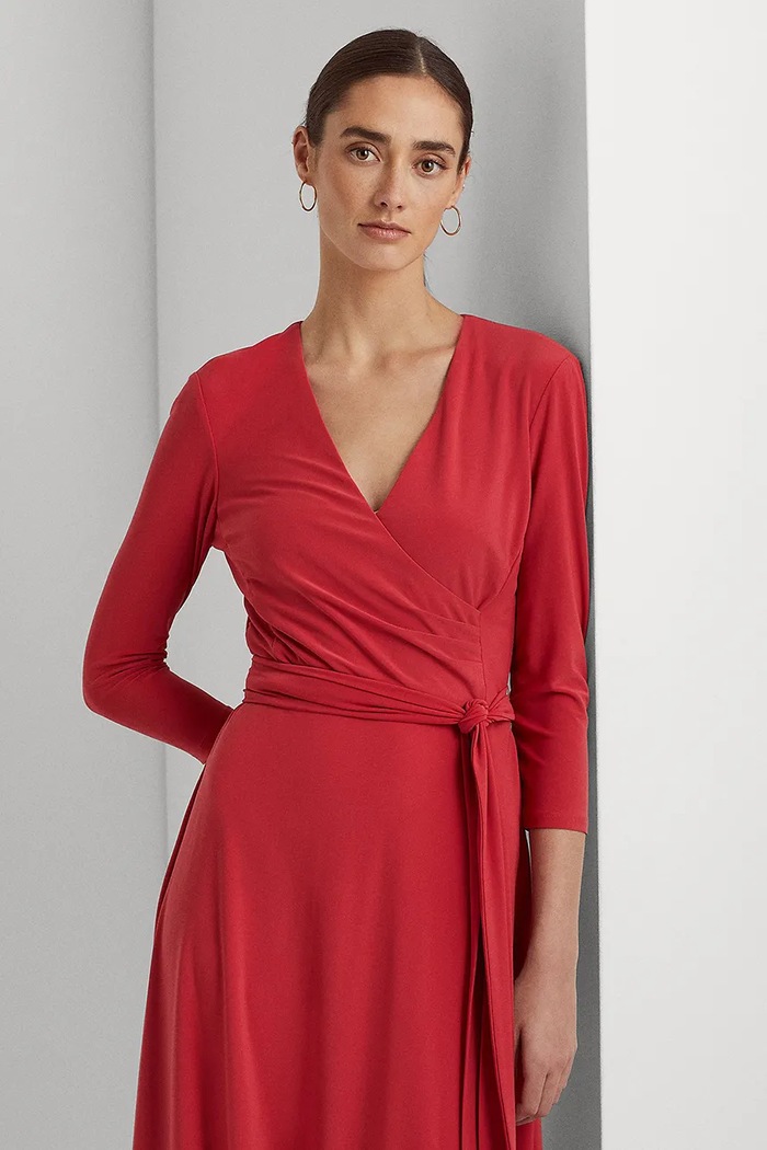 Îmbrăcăminte Lauren Ralph Lauren rochie 250769904 rosu