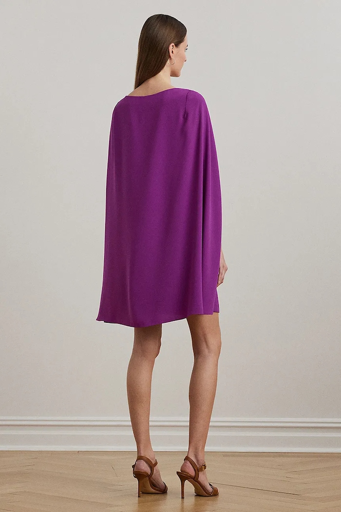 Lauren Ralph Lauren sukienka 253855210 fioletowy SS25