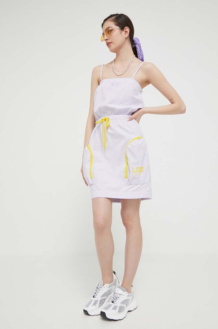 Šaty Love Moschino W.V.J84.01.T.496A fialová SS23