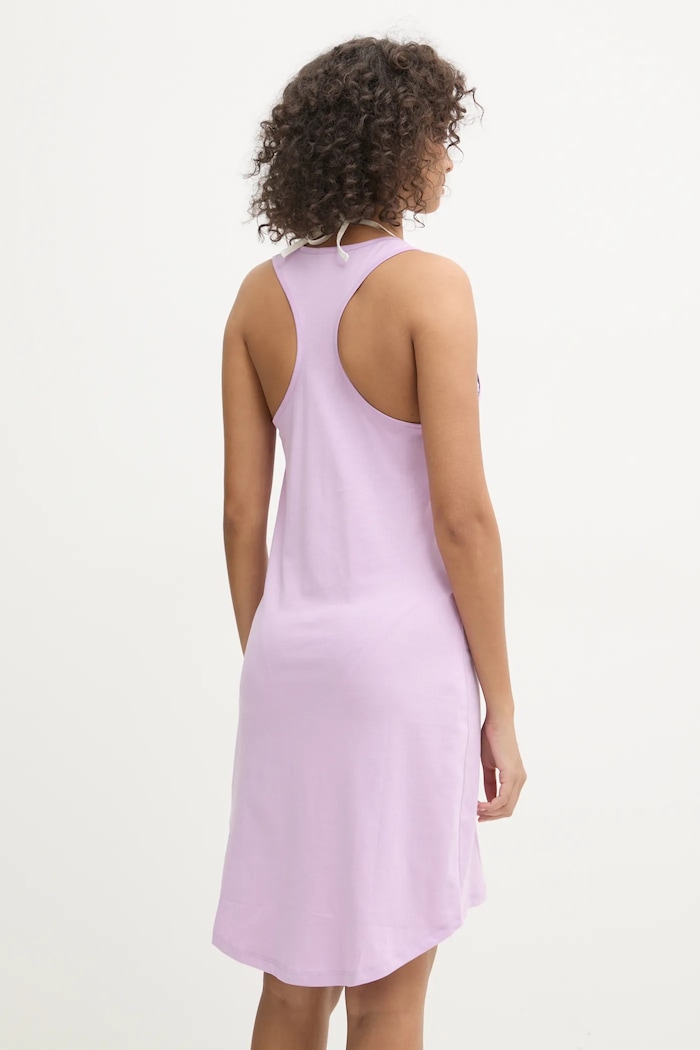 Guess letní šaty bavlněné E3GP03.JA914 fialová SS26