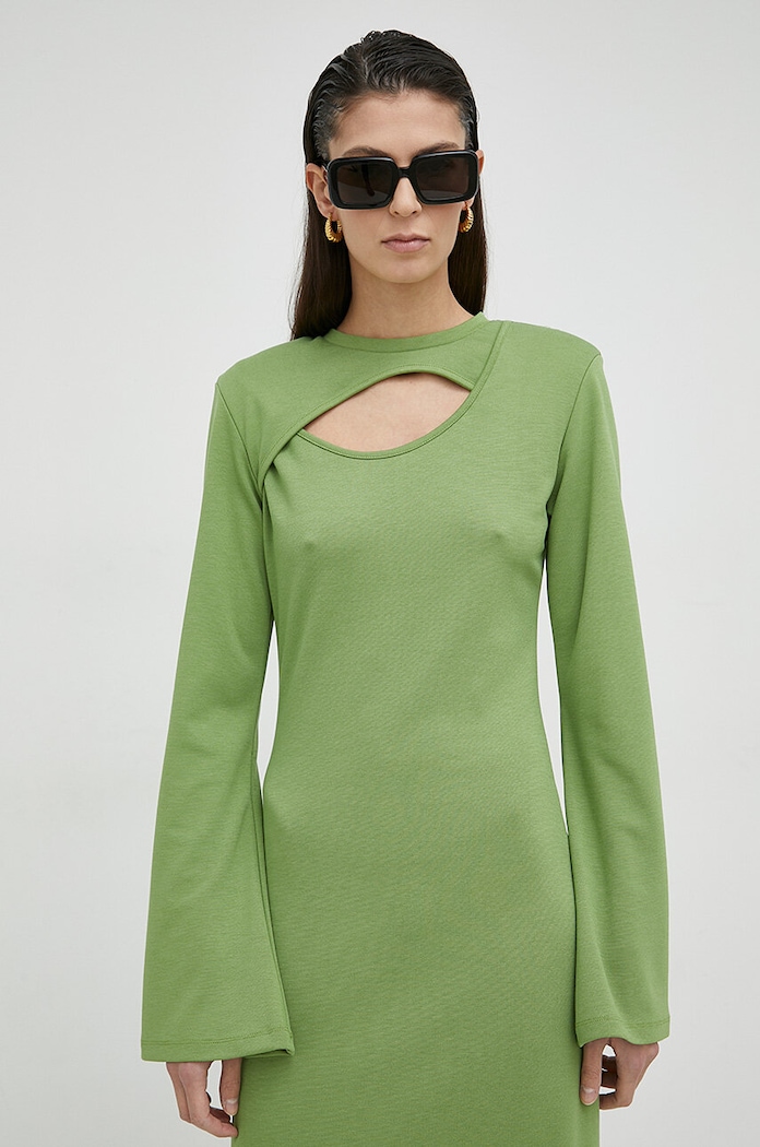 Gestuz rochie verde 10906826