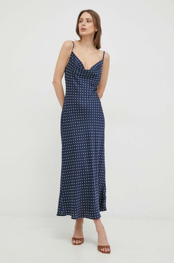 Guess sukienka AKILINA casual granatowy W3GK85.WD8G2