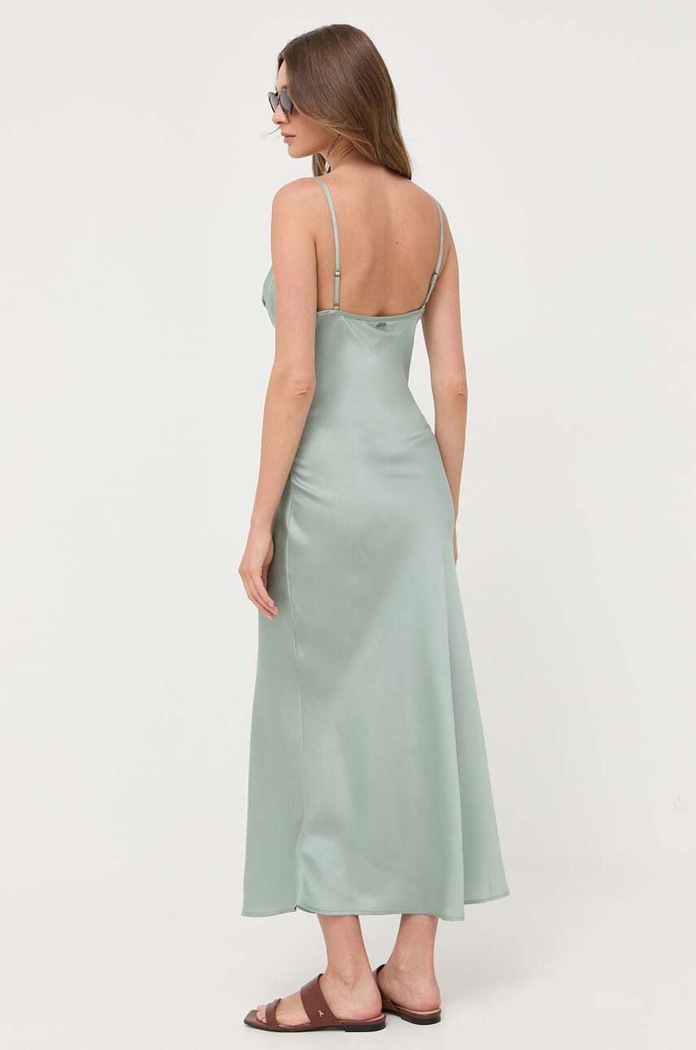 Guess sukienka AKILINA W3GK85.WD8G2 zielony SS25