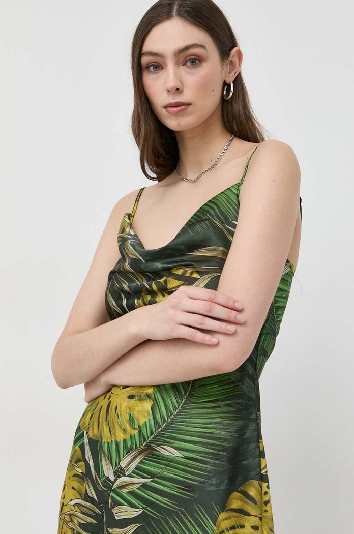 Obleka Guess zelena W3GK85.WD8G2