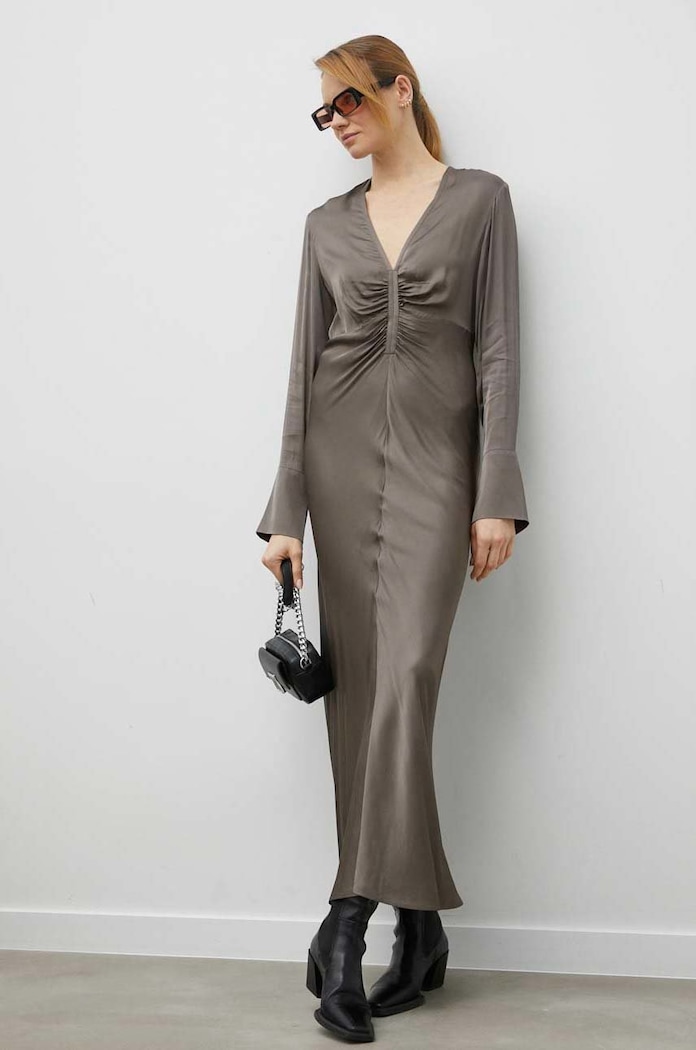 Herskind rochie 4626370 verde SS23