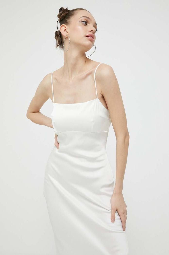 Šaty Abercrombie & Fitch KI159.2798.100 béžová