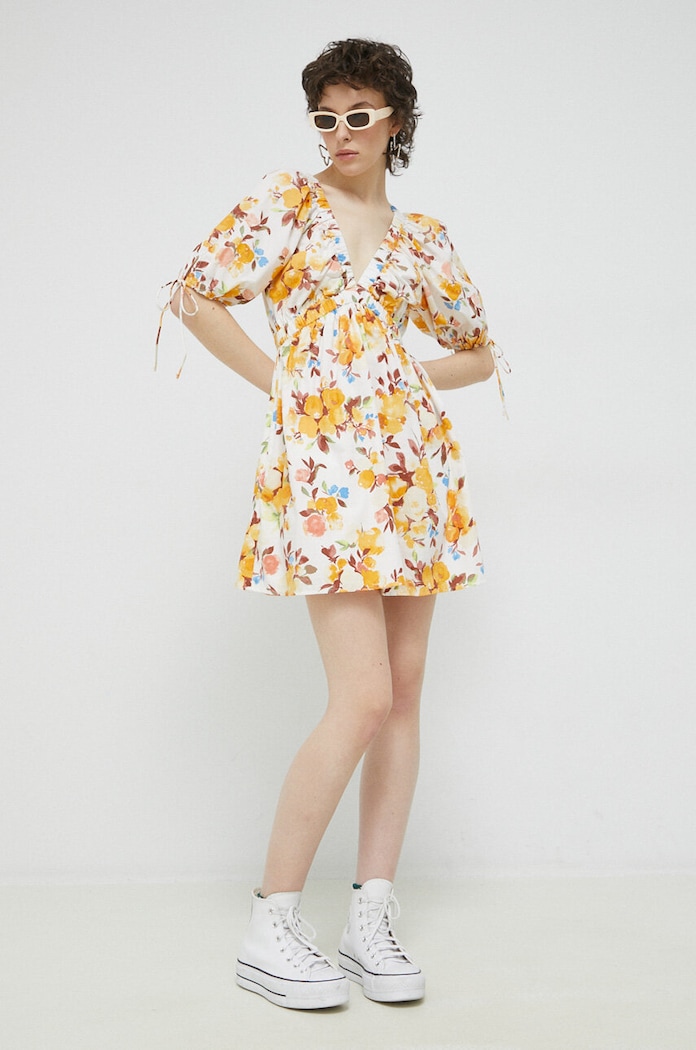 Abercrombie & Fitch sukienka KI159.2895.812 multicolor SS23