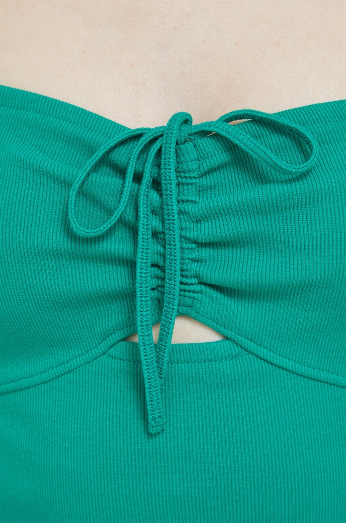 Šaty Hollister Co. KI359.3110.300 zelená
