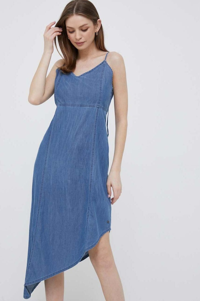 Pepe Jeans farmerruha Dani vállas kék PL953289.000