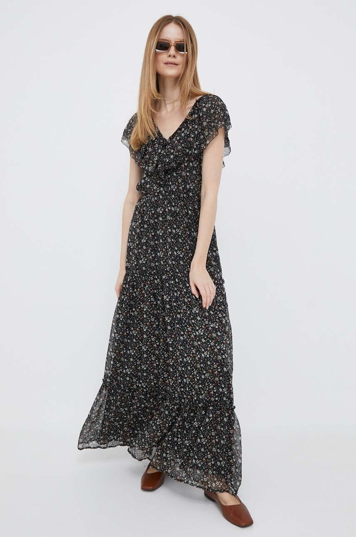 Šaty Pepe Jeans Aora PL953231.0AA černá SS23