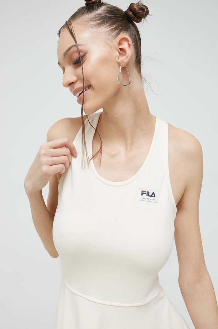 Fila sukienka żółty FAW0430