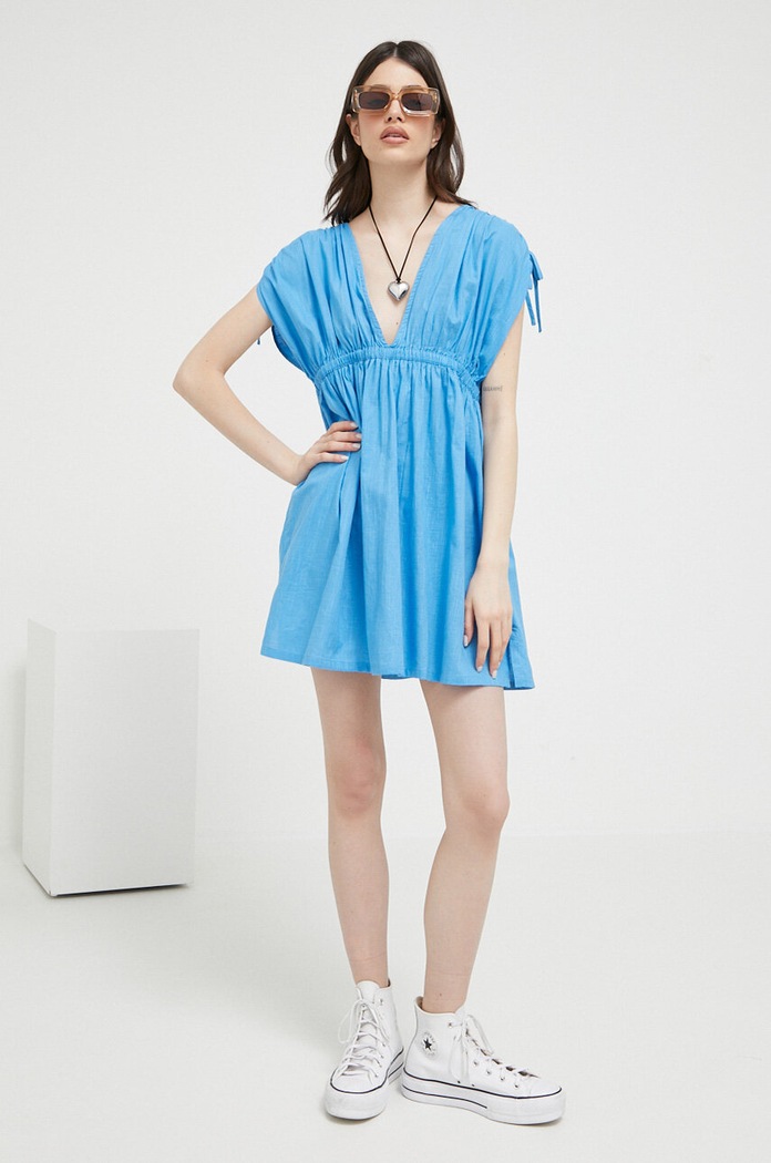 Roxy sukienka ERJX603340 niebieski SS23