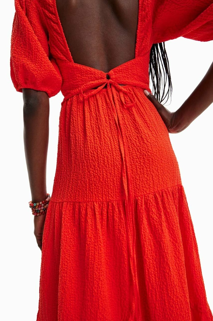 Šaty Desigual 23SWVW45 hnědá SS23