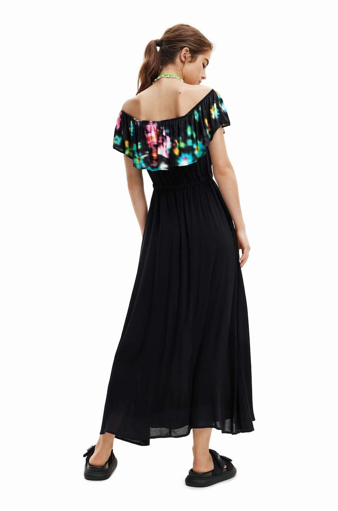 Desigual sukienka czarny 23SWVW55
