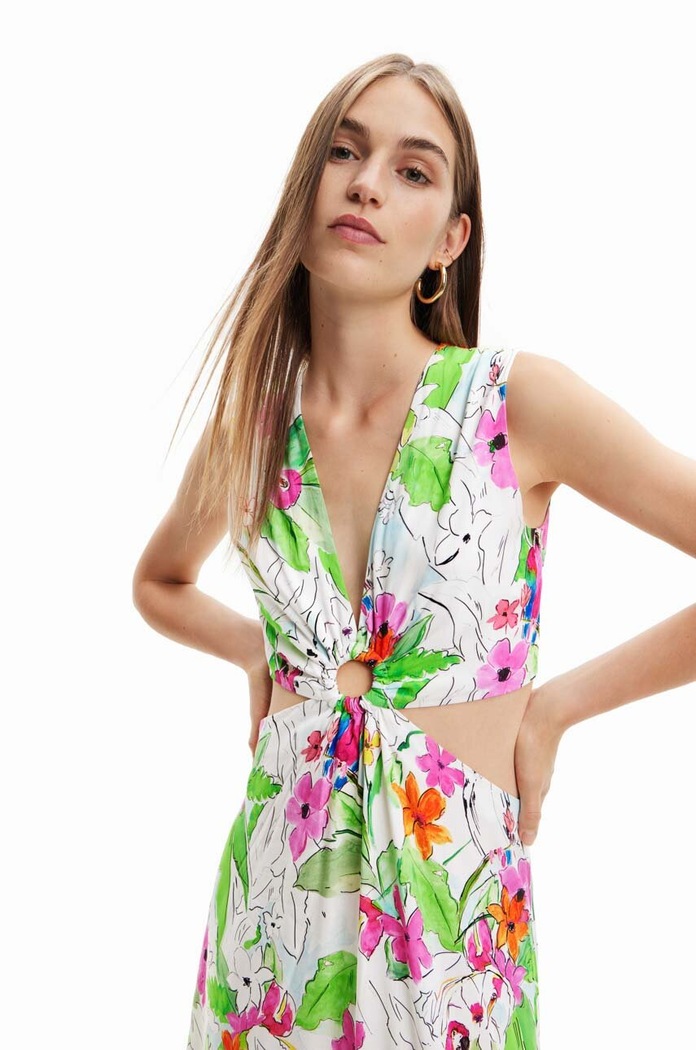 Šaty Desigual 23SWVW73 biela SS23