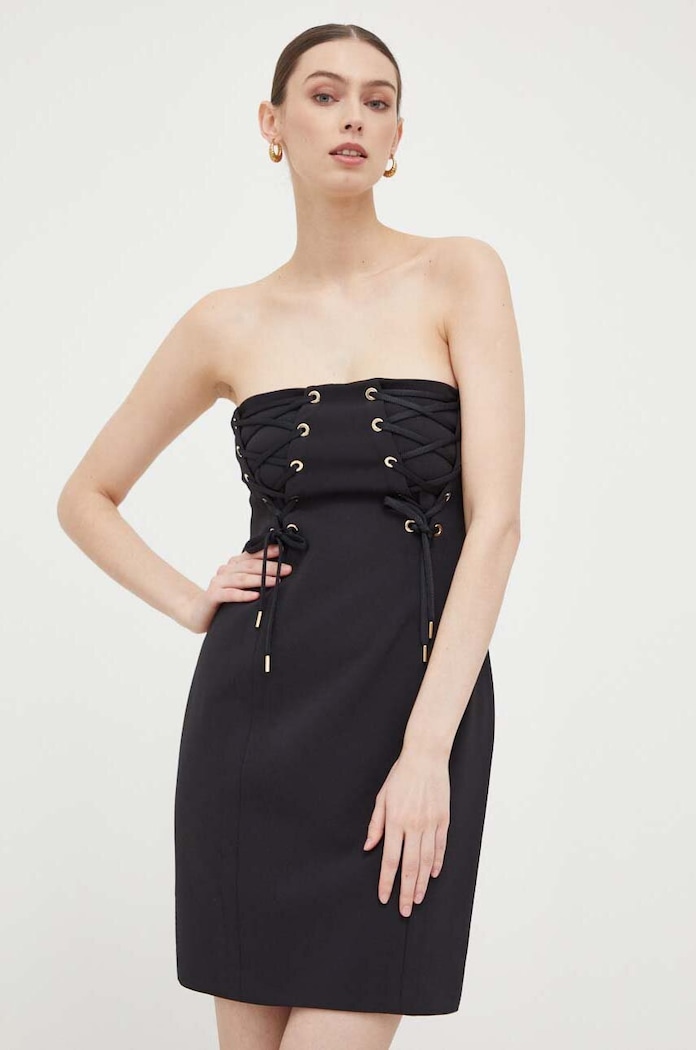 Pinko ruha ujjatlan fekete 100312.A0KR