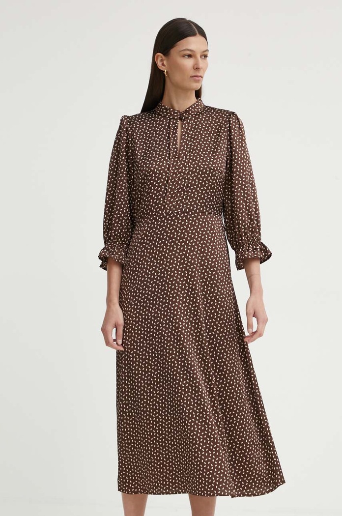 Φόρεμα Bruuns Bazaar Acacia Clarena BBW3275 μπεζ SS24