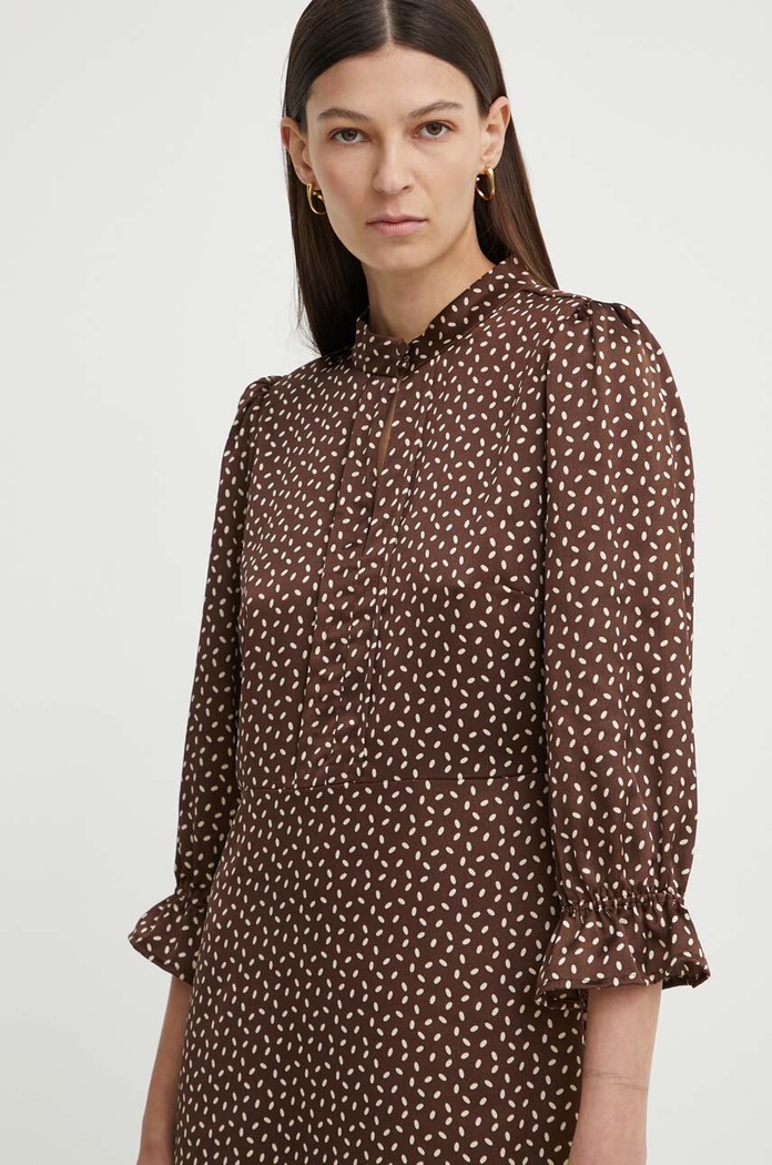 Φόρεμα Bruuns Bazaar Acacia Clarena μπεζ BBW3275