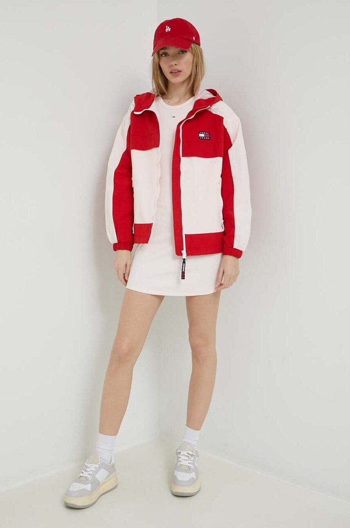 Tommy Jeans sukienka DW0DW15344.PPYX różowy SS23