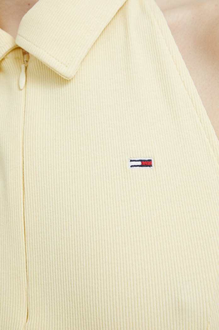 Šaty Tommy Jeans DW0DW15356.PPYX žlutá