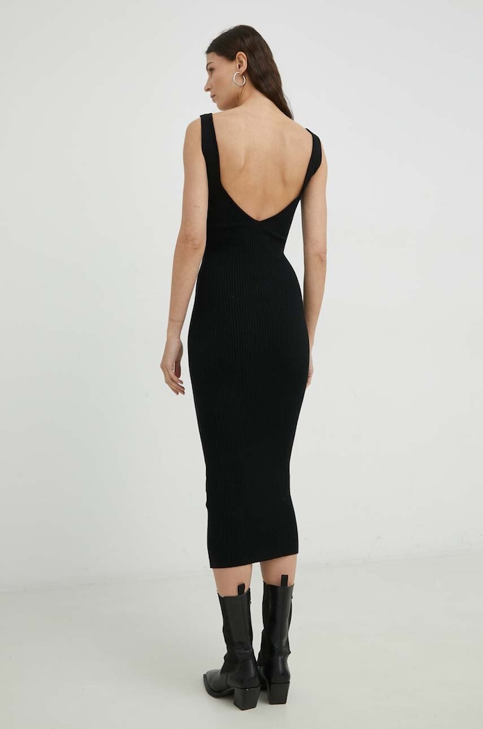 Îmbrăcăminte MMC STUDIO rochie LIGHTSKIN.BASIC negru