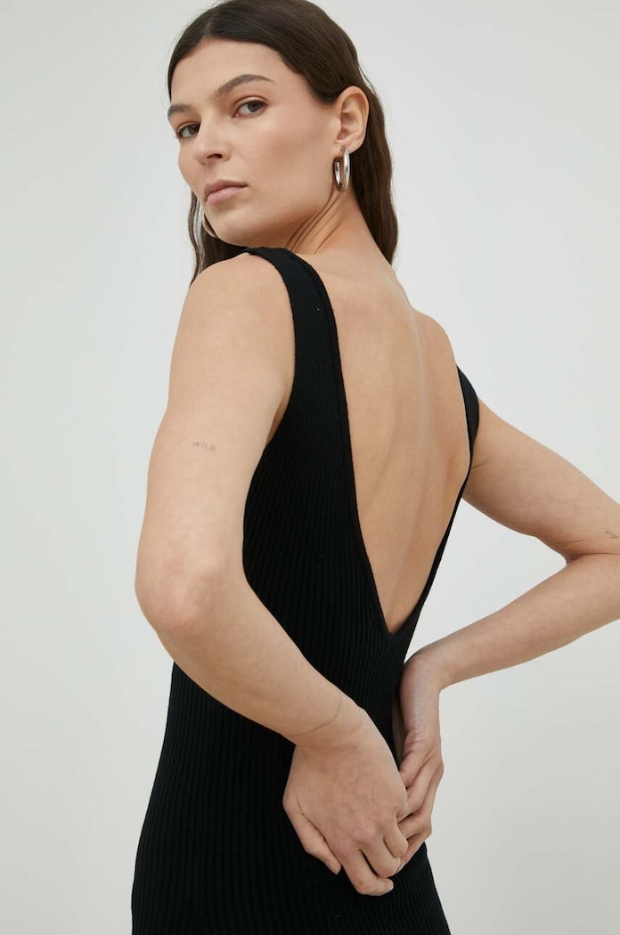 MMC STUDIO rochie LIGHTSKIN.BASIC negru