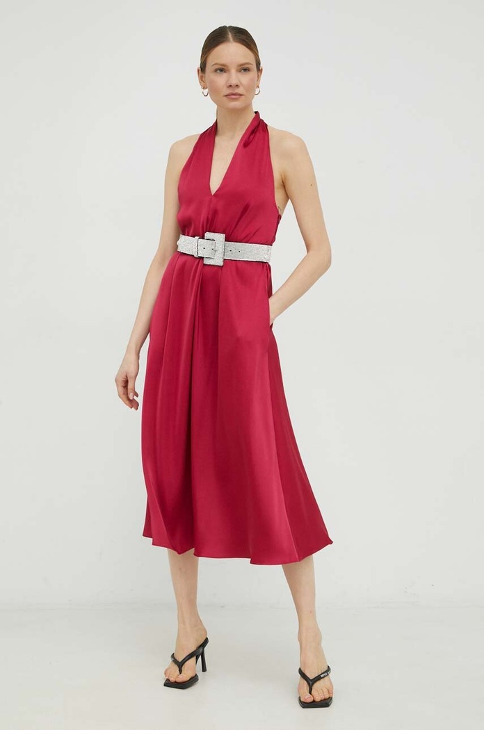 Samsoe Samsoe rochie F23100174 roz SS23