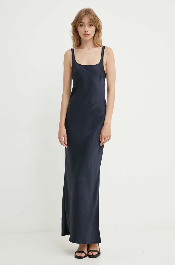 Samsoe Samsoe rochie bleumarin F23100173
