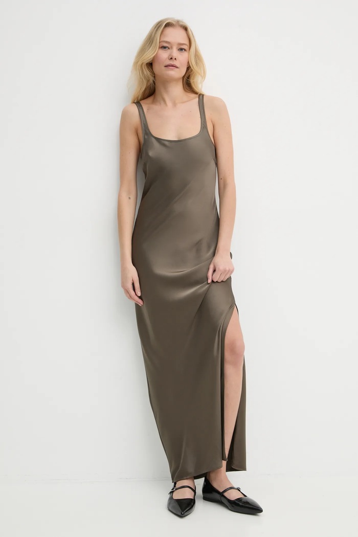 Samsoe Samsoe rochie gri F23100173