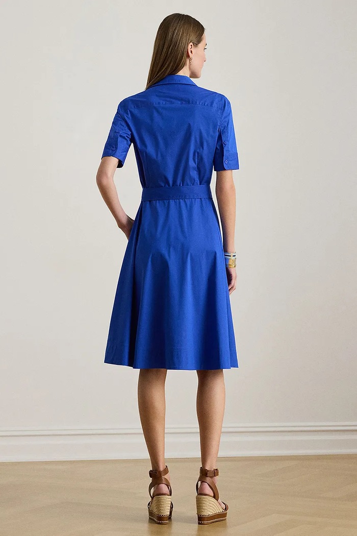 Lauren Ralph Lauren sukienka 200748950 niebieski SS26