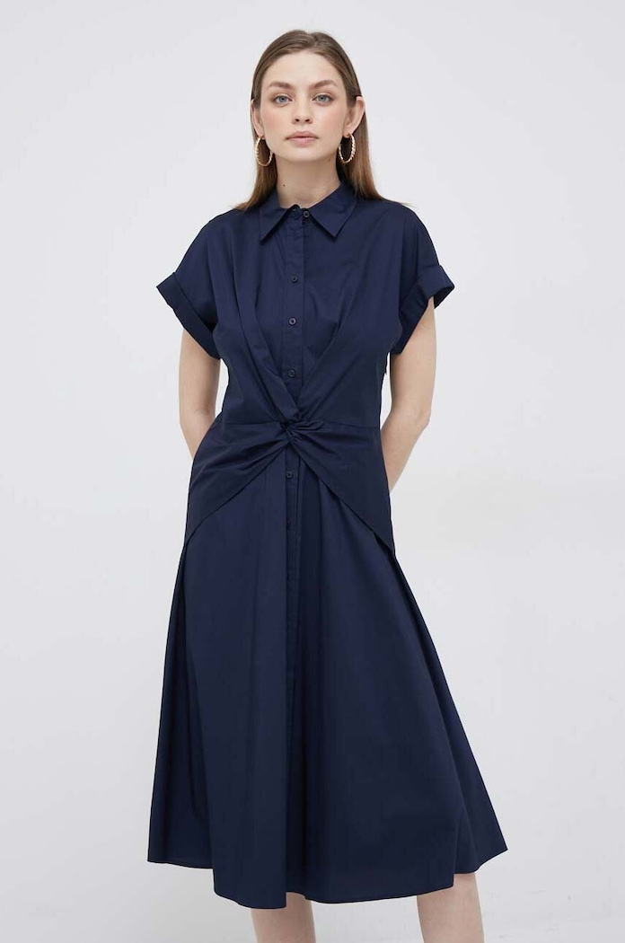 Šaty Lauren Ralph Lauren 250903193 námořnická modř SS25