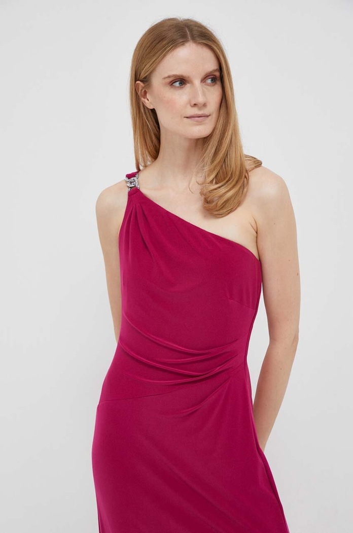 Lauren Ralph Lauren sukienka różowy 253751483