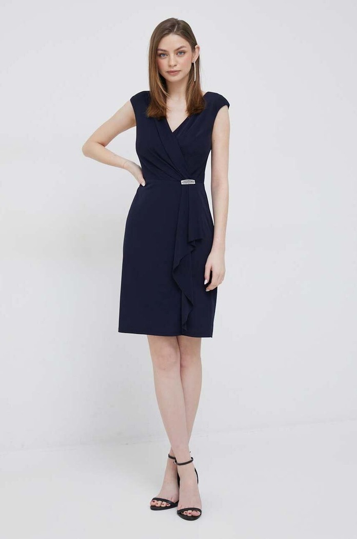 Haljina Lauren Ralph Lauren 253906356 mornarsko plava SS24