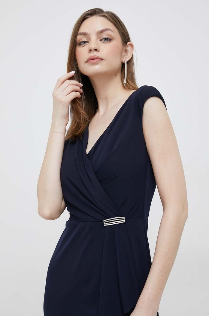 Haljina Lauren Ralph Lauren mornarsko plava 253906356