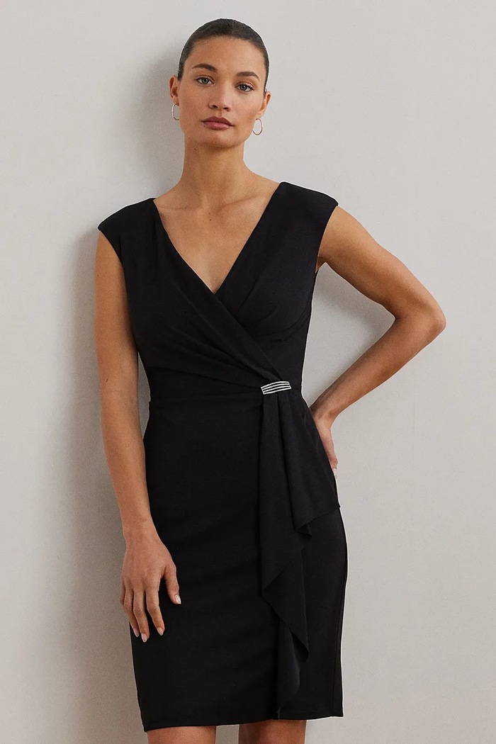 Odzież Lauren Ralph Lauren sukienka 253906356 czarny