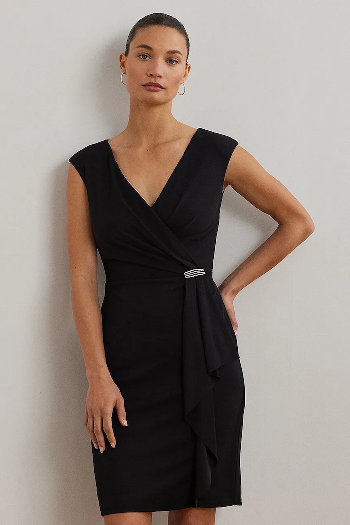 Odzież Lauren Ralph Lauren sukienka 253906356 czarny
