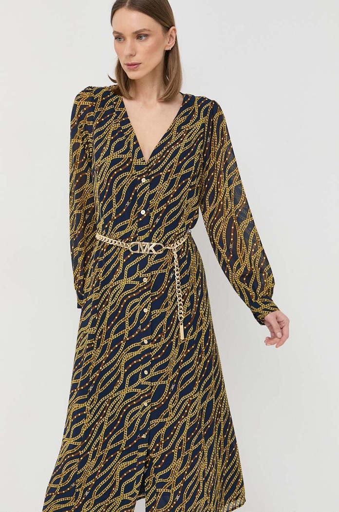 Rochie MICHAEL Michael Kors MS38Y468EV bleumarin