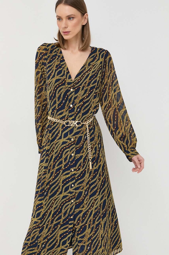 Rochie MICHAEL Michael Kors MS38Y468EV bleumarin