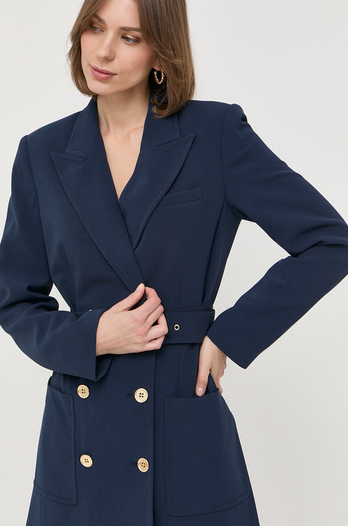 MICHAEL Michael Kors rochie mini bleumarin MS381M5ENX