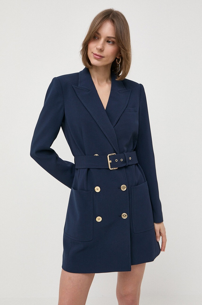 MICHAEL Michael Kors rochie bleumarin MS381M5ENX