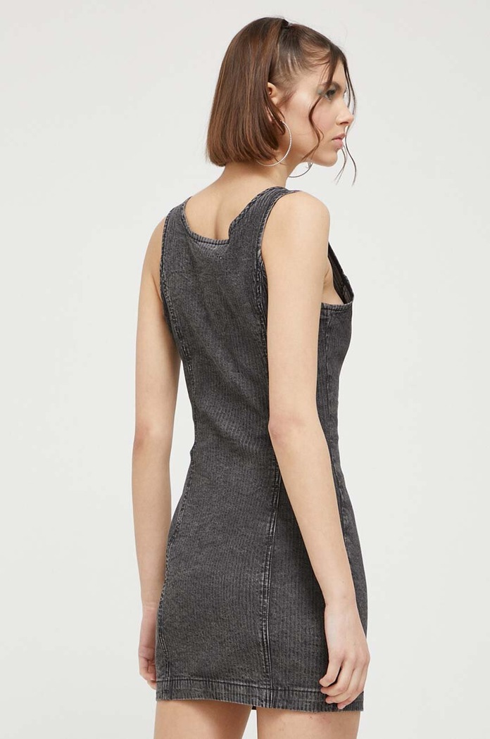 Oblečení Džínové šaty Guess Originals W3GK31D50N0 šedá