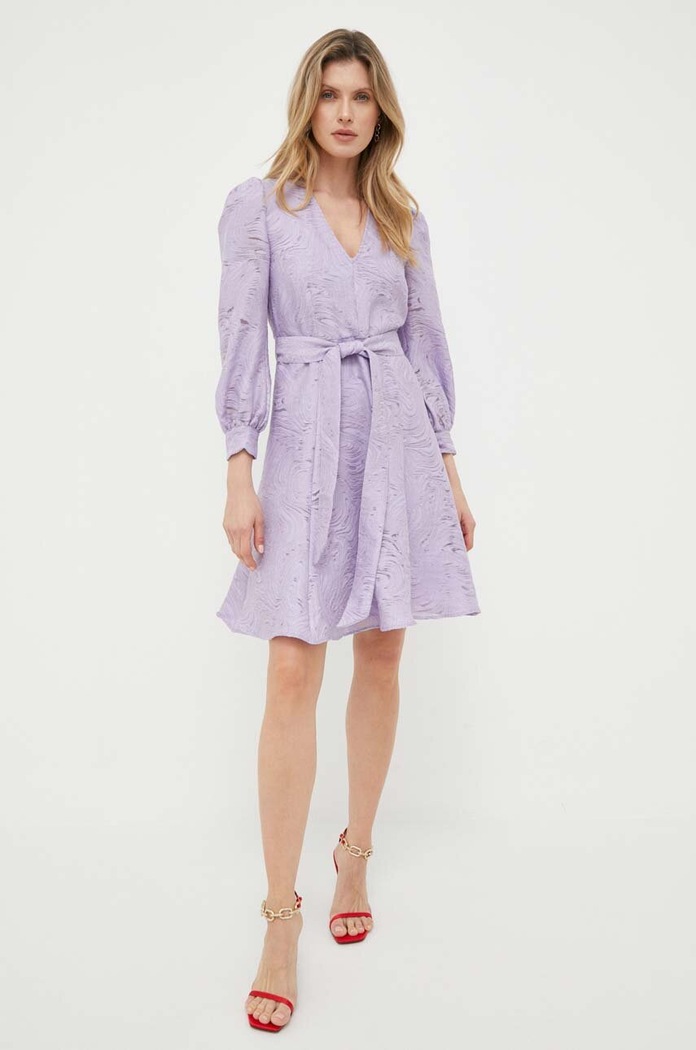 Ivy Oak sukienka IO1123S7557 fioletowy SS23