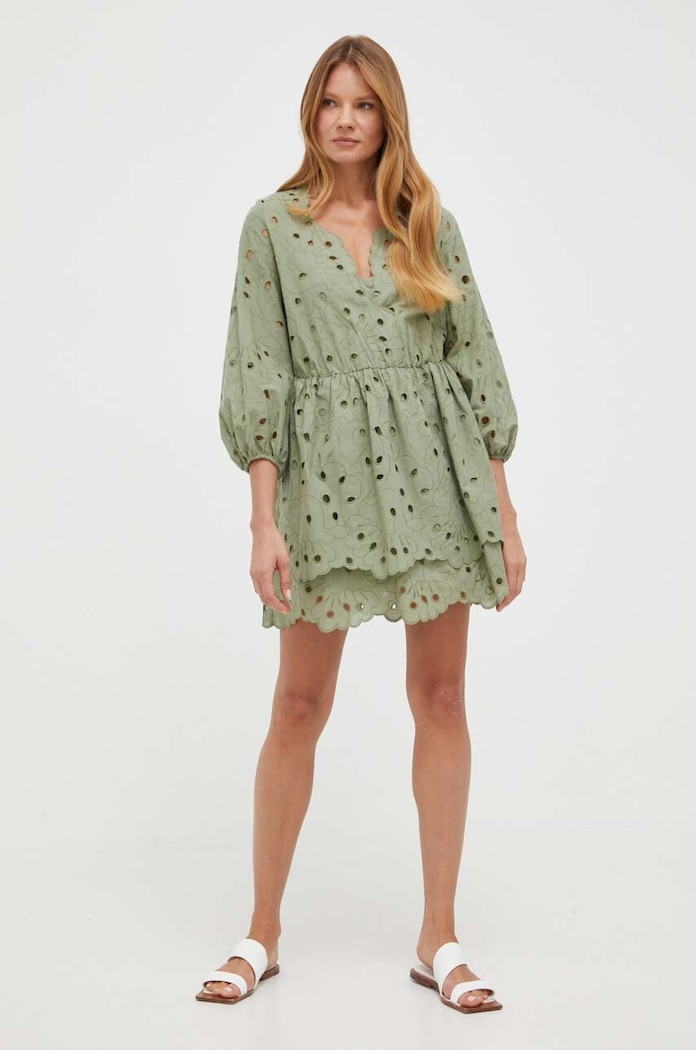 Ivy Oak Rochie IO1123S7539 verde SS23
