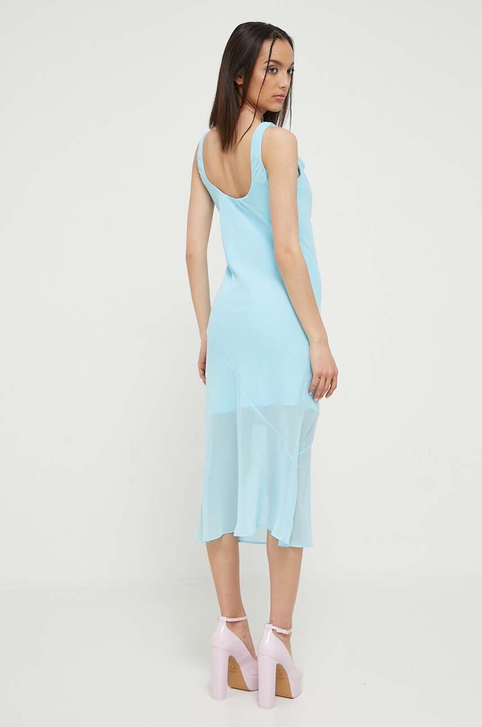 Îmbrăcăminte Abercrombie & Fitch rochie KI159.3179.225 albastru