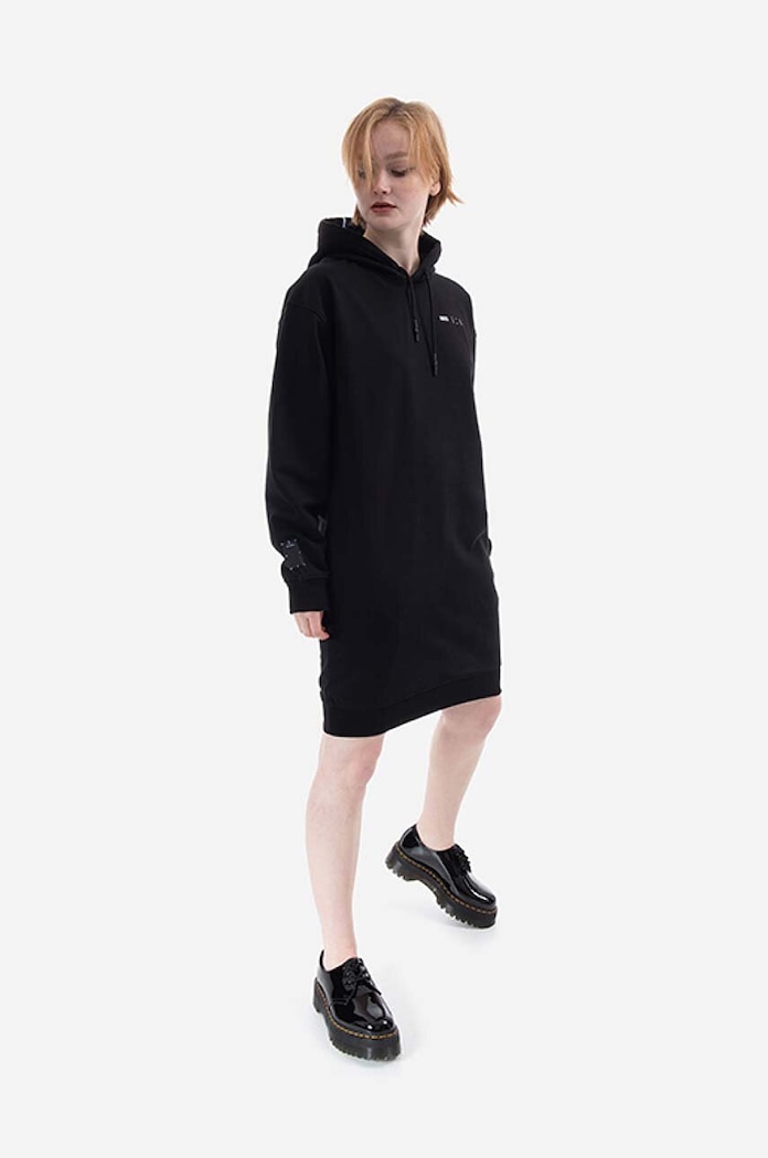 MCQ sukienka bawełniana Hoodie 624588RSJ761000