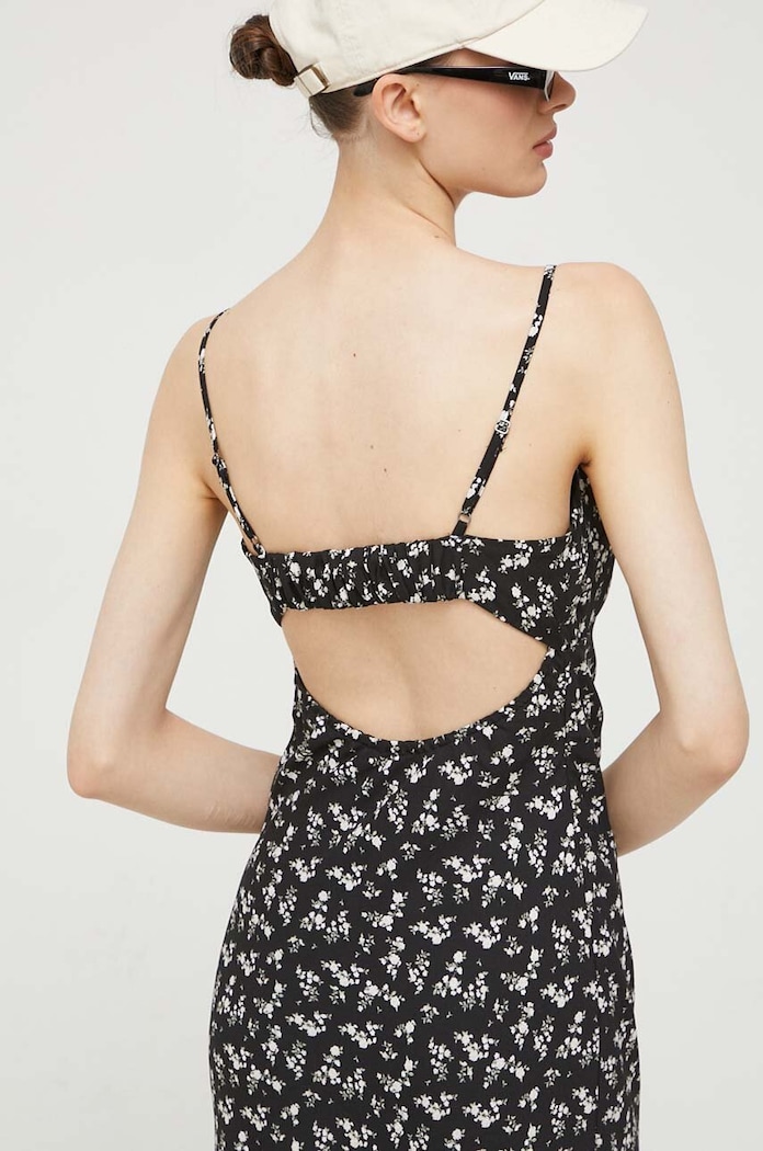 Šaty Hollister Co. KI359.3151.908 čierna