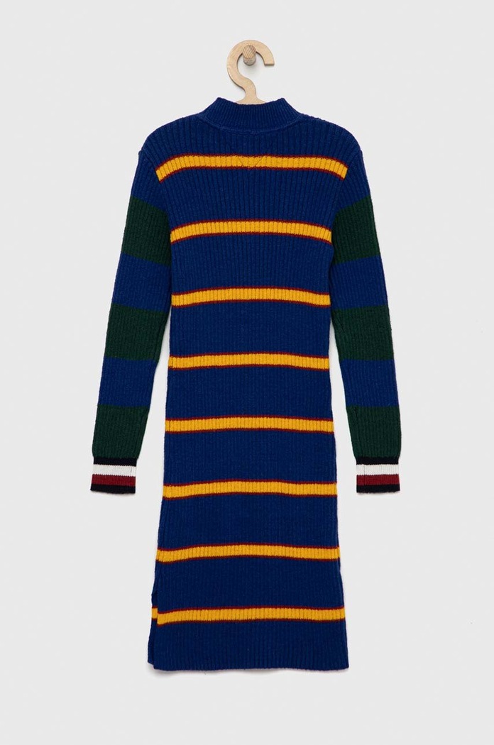 Dětské šaty Tommy Hilfiger KG0KG07115.PPYX námořnická modř SS23