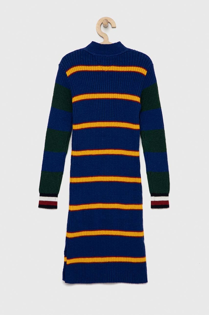 Dětské šaty Tommy Hilfiger KG0KG07115.PPYX námořnická modř SS23