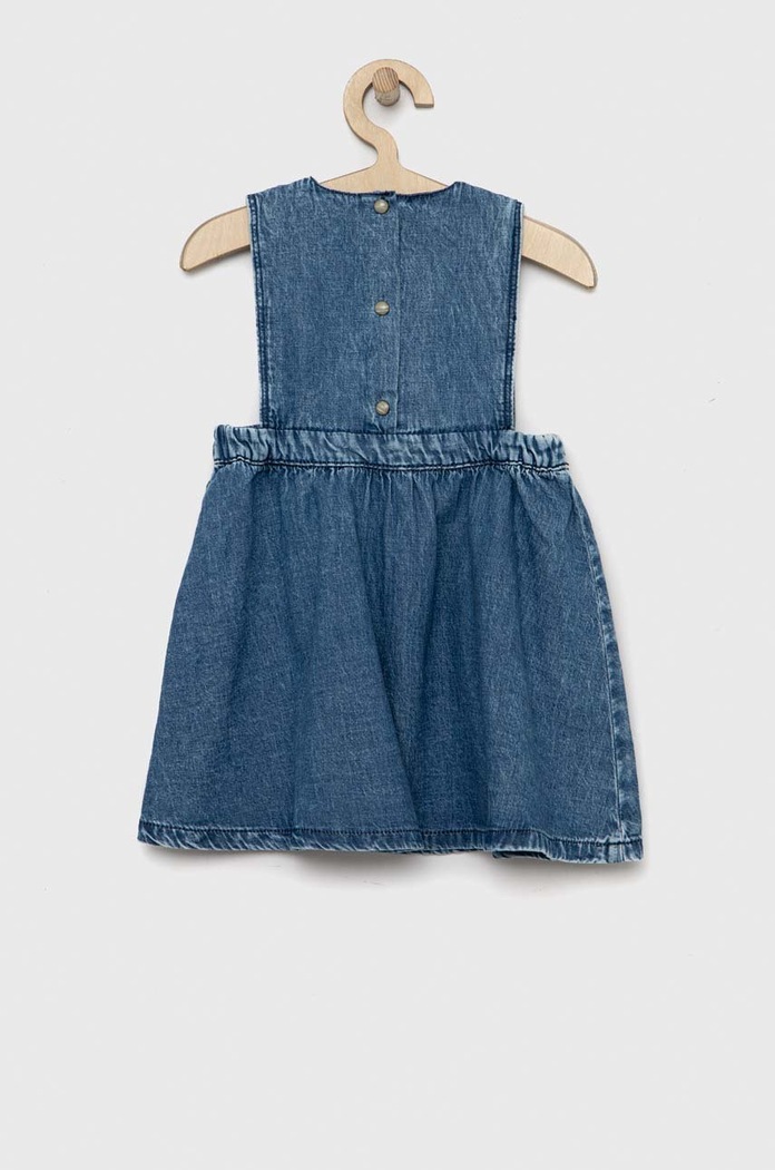 Dětské riflové šaty Tommy Hilfiger KG0KG07025.PPYX modrá SS23